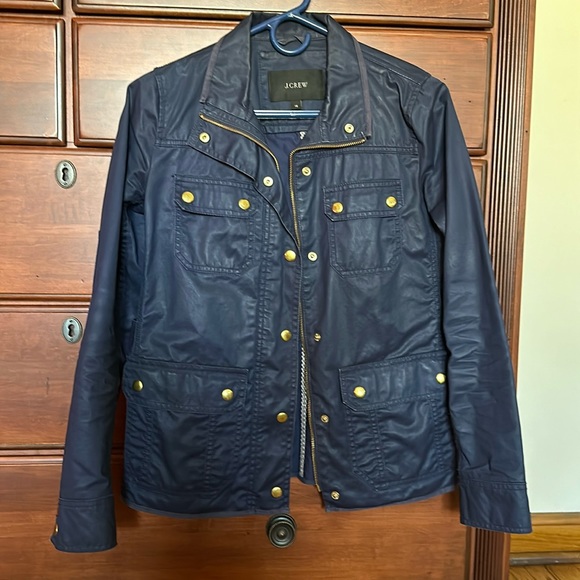 J. Crew Navy Downtown Field Jacket - Picture 3 of 7